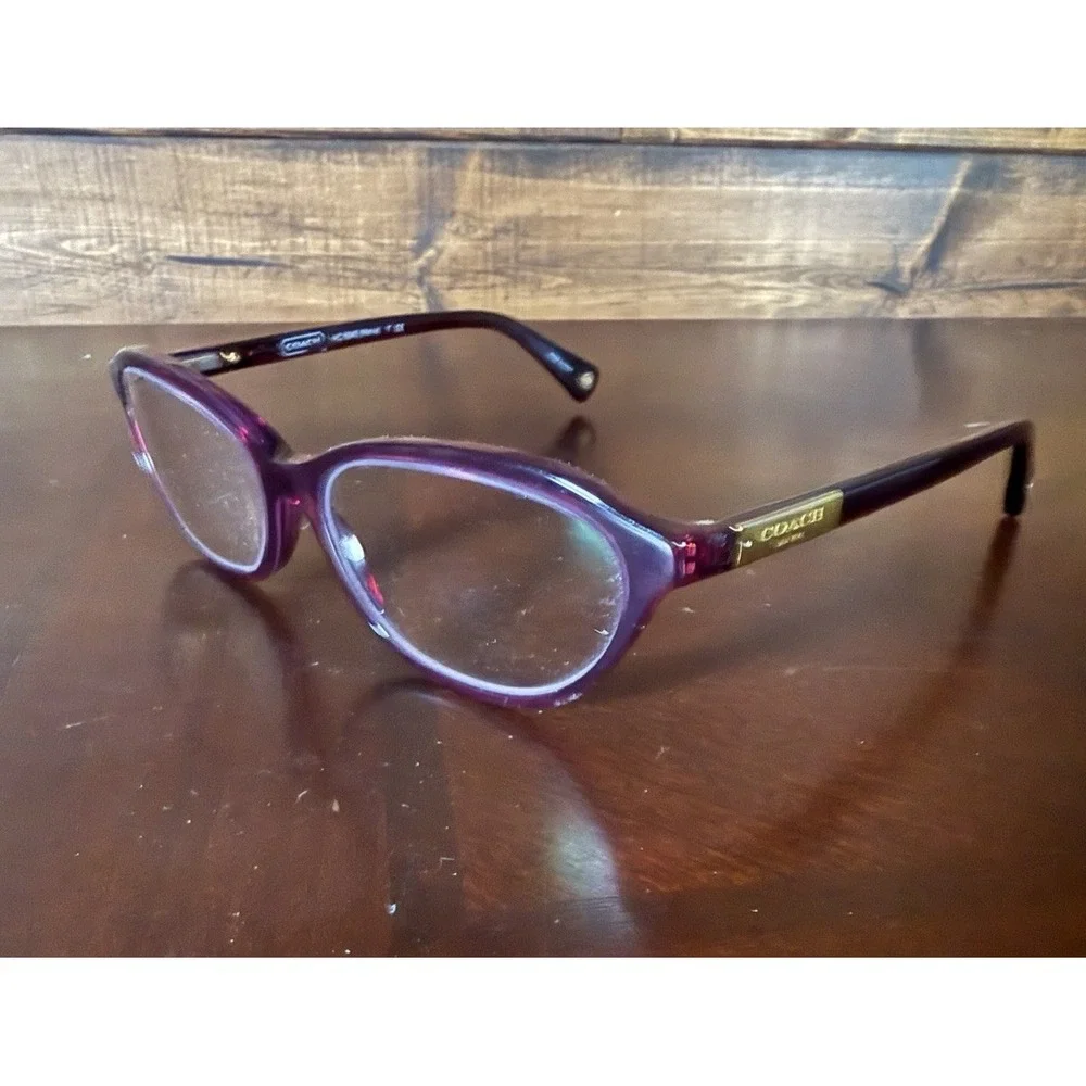 Coach HC6046 (MARIA) 5043 Purple 52-15 Eyeglass Frames With Case